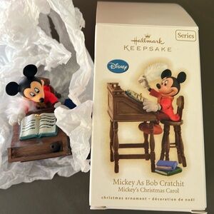Hallmark Disney Mickey as Bob Cratchit - 2009 - in original packaging